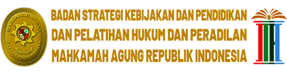 PUSAT STRATEGI KEBIJAKAN HUKUM DAN PERADILAN BADAN STRAJAK DIKLAT KUMDIL MAHKAMAH AGUNG RI